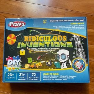 Science Kit Playz Ridiculous Inventions Stem Learn & Do educational DIY Project